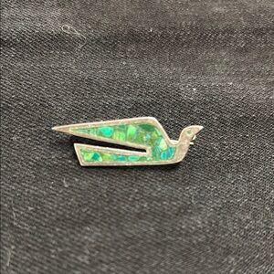 TURQUOISE / Sterling Silver BROOCH ***